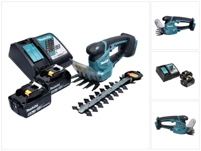 Image de Makita DUM 111 RGX Cisaille à gazon sans fil 18 V + 2x batterie 6,0 Ah + chargeur