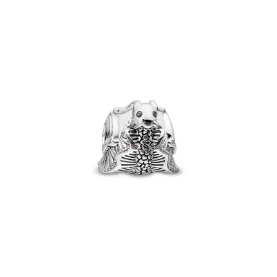 Produktbild von Thomas Sabo Damen Bead 925 Silber Silber/Schwarz Schnecke K0192-879-14