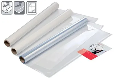 Produktbild von Weißwandfolie Instant 800x600mm 25 Blatt weiß Packung mit 9 Stück