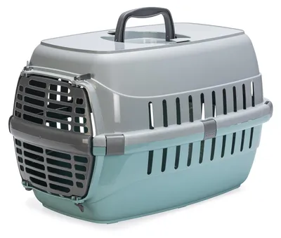 Produktbild von Karlie Eco Transportbox Tourist 1, 48X31X31 cm, Aquarmarin
