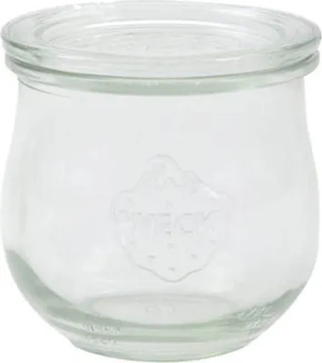 Produktbild von Weck -Tulpenglas 370 ml (Rundrand 80) 6 Gläser / Karton, 80 mm, 85 mm, 6 Stück(e)