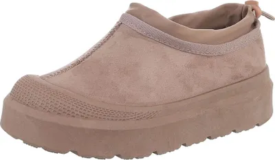Produktbild von Ital-Design Damen Stiefeletten Plateaustiefeletten Warm gefüttert Wildlederoptik Snowboots 87417676 Hellbraun Gr.  39