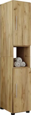 Produktbild von Badmöbel Badschrank Hochschrank Flandu