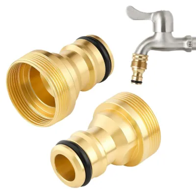 Immagine prodotto di Adattatore per rubinetto per tubo da giardino, set da 2, da 22-24 mm, per una facile installazione