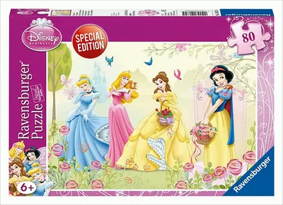 Produktbild von Disney Princess: Wunderbare Prinzessinnen - 80 Teile Puzzle