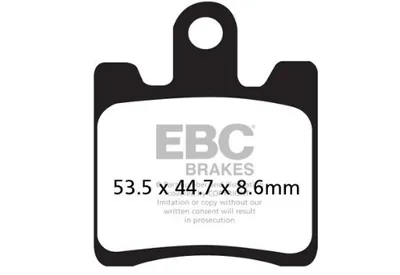Produktbild von EBC Brakes Bremsbeläge Satz Bremsklötze SFA283/4HH