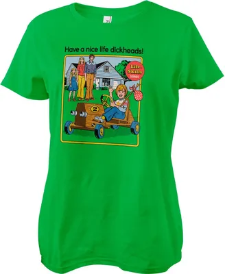 Produktbild von Have A Nice Life D*ckheads Girly Tee - X-Large  - Green