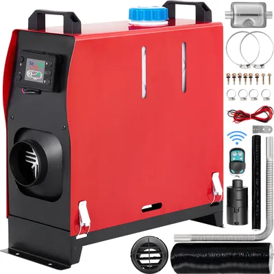 Produktbild von VEVO 8 KW Diesel Lufterhitzer, 12 V Standheizung diesel, Luft Dieselheizung, Air Diesel Heizung, Air Standheizung für Auto LKW Wohnmobil Bus mit LCD-schalter1 Luftauslass