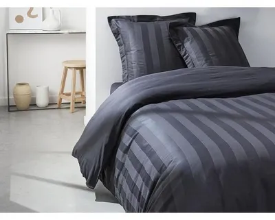 Produktbild von Bettwäsche Perkal CHAUMONT 220x240cm + 2 Kissenbezüge 63x63cm - Taupe