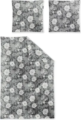 Zdjęcie produktu dla Irisette zestaw pościeli z delikatnego włókna Koala 8531 szary 140 x 200 cm + 1 poszewka na poduszkę 90x70 cm