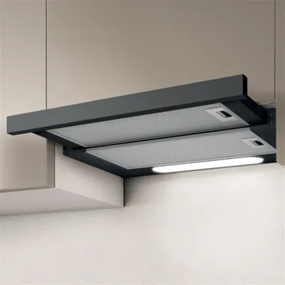 Produktbild von Elica ELITE 14 LUX BL/A/50 Unterbaut Schwarz 650 m3/h
