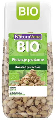 PISTACJE PRAŻONE I SOLONE BIO 100 g - NATURAVENA