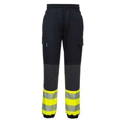 Image de Portwest KX341 KX3 Pantalon de sécurité Flexi Noir/Jaune Taille XXXL
