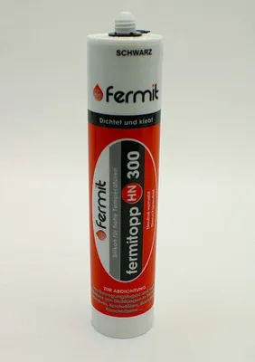 Produktbild von Hochtemperatursilikon 250°C hitzebeständig SCHWARZ Kartusche