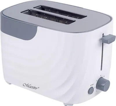 Produktbild von Maestro 700-Watt-Toaster MR706WHITE