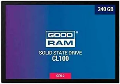 Produktbild von Goodram CL100 gen.3, 240 GB, 2.5", 520 MB/s, 6 Gbit/s