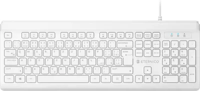 Image de Eternico Home Clavier filaire KD2020 bílá - CZ/SK