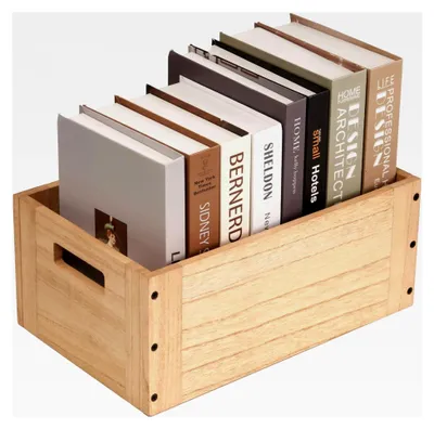 Produktbild von Stapelbare Holzlagerwürfel für Bücher, Kleidung, Spielzeug und Büro