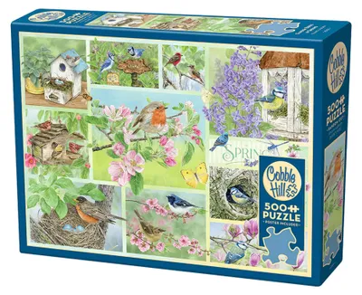 Obrázok produktu pre Puzzle s 500 dielikmi – Jarné vtáky