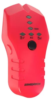Imagen del producto de Ermenrich - 81748 - Detector de clavos SA30, color rojo