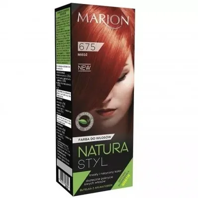A box of Marion Natura Styl hair color.