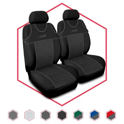Produktbild von Autositzbezüge Universal Schonbezüge Sitzauflage PKW Auto für Citroen C3 Grau