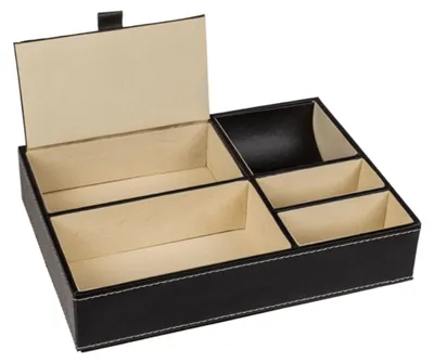 Produktbild von Utensilien-Organizer aus Kunstleder Schmuckschatulle ca. 25 x 18 cm