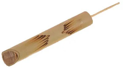 Image de Sifflet oiseau Bambou Flûte oiseau Sifflet lotus Bois Flûte enfant Rythme Instrument sonore, non peint 12,5 cm