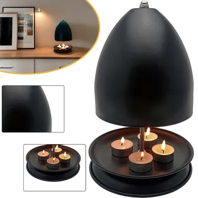 Produktbild von Teelichtofen-Heizung, Teelichtheizung, Teelichtofen Teelichtheizung Metall, Für Winter Wohnzimmer Und Schlafzimmer