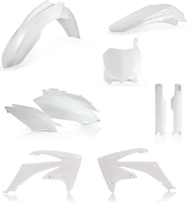 Productafbeelding van ACERBIS Kunststofset, 9-delig, wit, voor HONDA CRF R