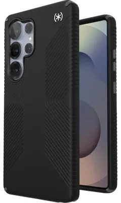 Produktbild von Speck Presidio2 Grip - Hülle für Samsung Galaxy S25 Ultra (Schwarz/Schiefergrau/Weiß)