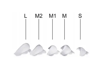 Produktbild von Wimpernlifting-Roller/Pads aus Silikon, 5 Paar