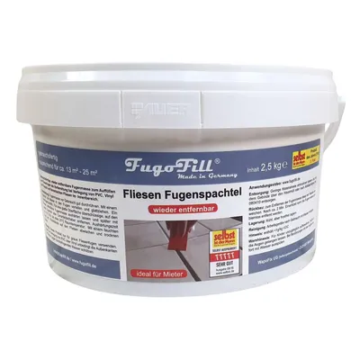 Produktbild von FugoFill herausnehmbare Fliesenfugenmasse 2,5 kg grau