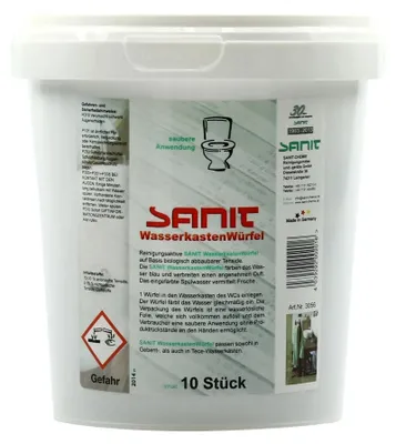 Zdjęcie produktu dla Sanit Wasserkastenwürfel für Geberit, TECE u. Andere 10St.