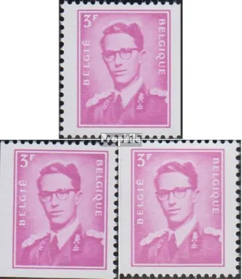 Produktbild von Briefmarken Belgien 1969 Mi 1542Dl,El,Er postfrisch Heraldischer Löwe