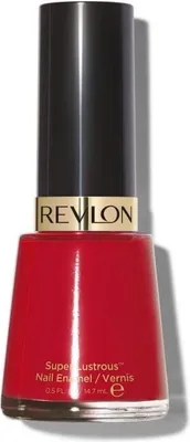 Produktbild von Revlon Nail Enamel, Rot, Revlon Red, Pflege, Schutz, Glossy strawberry red, Undurchsichtig, Glanz