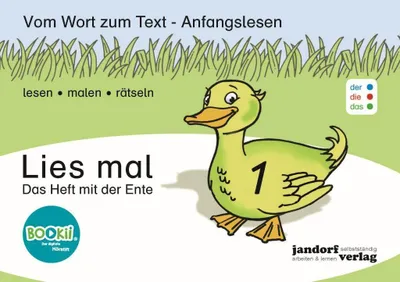Produktbild von Lies mal 1 - Das Heft mit der Ente (DaZ): Vom Wort zum Text - Anfangslesen