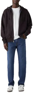 Productafbeelding van Levi's heren 511 slim fit jeans, donkere wassing, "Part The Sea" collectie, lichtgewicht, maat 34/32