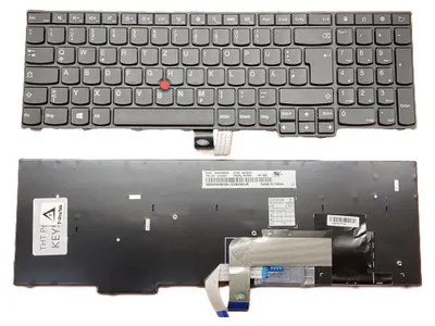 Produktbild von DEUTSCHE-Tastatur Keyboard kompatibel für Lenovo ThinkPad Edge E550 (20DF004PGE)