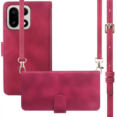 Image de Étui imoshion avec cordon pour le OnePlus 15 - Rouge