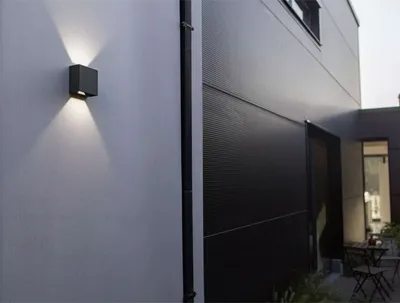 Obrázek produktu pro LUTEC Gemini LED venkovní nástěnné svítidlo 2gang 4000 K 10W IP54 antracitová