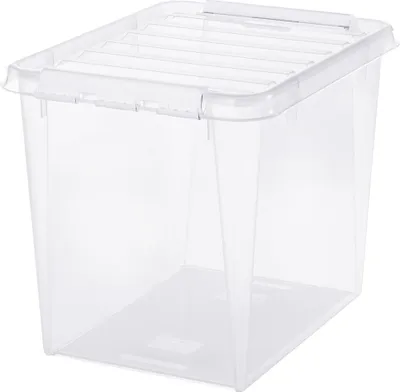 Immagine prodotto di smartstore 3542270 smartstore Contenitore CLASSIC 52 L, clip: bianco