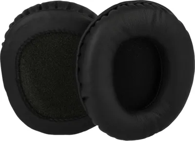 Produktbild von vhbw 2x Ohrpolster kompatibel mit Arctis Steel Series Kopfhörer Headset, Schaumstoff / Kunststoff Schwarz, Glänzend