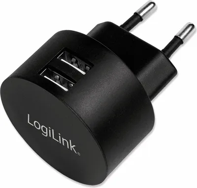 Zdjęcie produktu dla LogiLink PA0218, Wewnętrzna, Prąd przemienny, 5 V, Czarny
