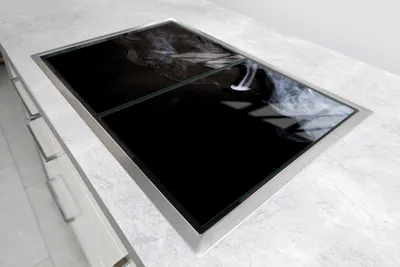 Imagen del producto de Panel de vidrio protector para cocina, 2 unidades, 35x52 cm, color ahumado