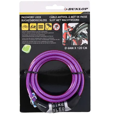 Produktbild von Dunlop Spiral Craft Bike Holder 0.6X120Cm - Purple