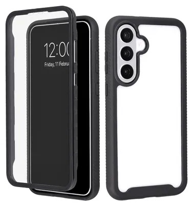 Immagine prodotto di Custodia protettiva a 360° per Samsung Galaxy S26 FE - Colore: nero