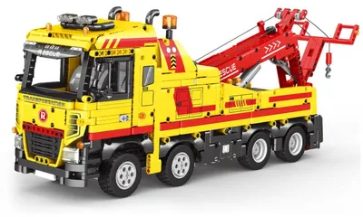 Produktbild von Reobrix 22012 Abschleppwagen Klemmbaustein RC LKW Modell 1910 Teile ab 14