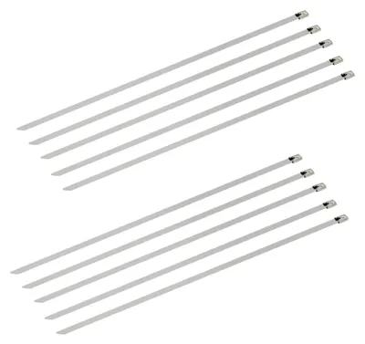 Productafbeelding van Schwaiger SOKB4010 Schwaiger Kabelbinder Edelstahl 0.40m  10 Stück