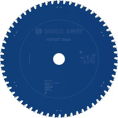 Produktbild von EXPERT Steel Kreissägeblatt, 254x2,6/2,2x25,4 mm, Z60